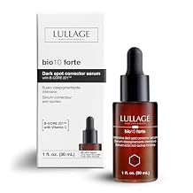 LULLAGE Bio10 Forte Intensive Dark Spot Corrector Face Serum for All Skin Types - B-CORE 221 Technology Vitamin C Serum for Women, 1 Fl Oz Dropper Bottle