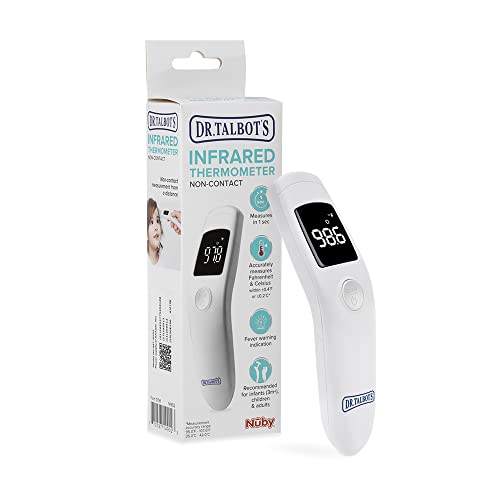 Dr. Talbots Non-Contact Infrared Thermometer with Led Screen, White
