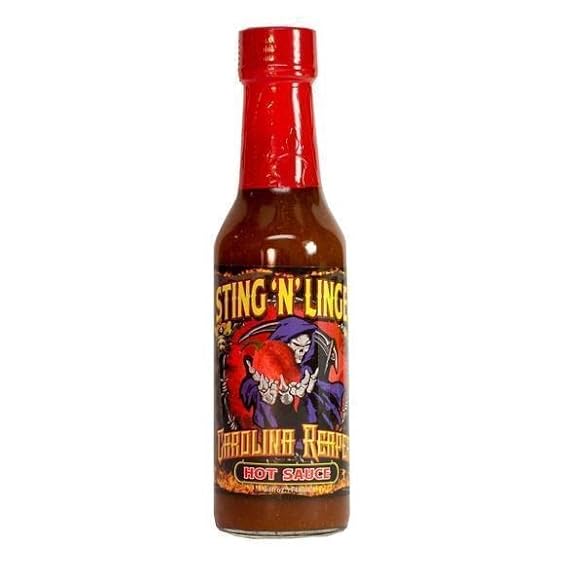 Sting N' Linger Carolina Reaper Hot Sauce