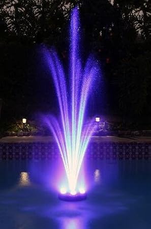 720 LED Floating High Power Fountain Pump and Light Ring, RGB Color Changing