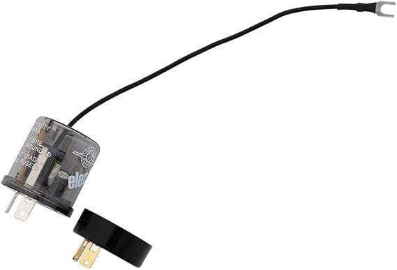United Pacific 90652 LED Flasher w/Polarity Reversing Adapter, Easy Plug-In Design, 12V DC System, 20amp - ONE Unit