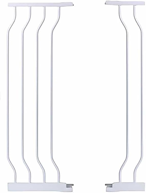 Extension for COMOMY Gate with Adjustable Cat Door, 4.7 +9.4" (White)
