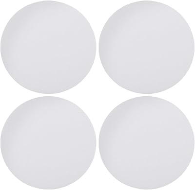 4pcs Lampshade Bulb Diffuser Lighting Shade Lamp Covers Lamp Shade Lampshade Diffuser Disc Light Bottom Material Pvc White