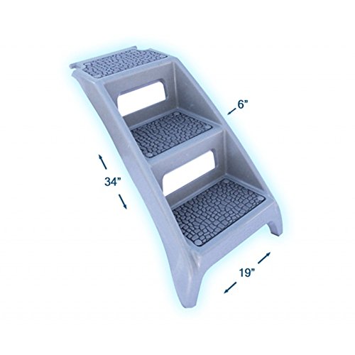 Booster Bath Bathing And Lifestyle Steps Grey 19 X 6 X 34