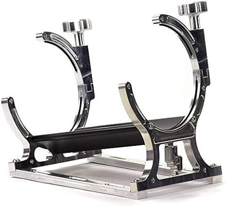 Nitrous Outlet Single Billet Heated Nitrous Bottle Bracket with Rubber Bottle isolators (Horizontal Mount)