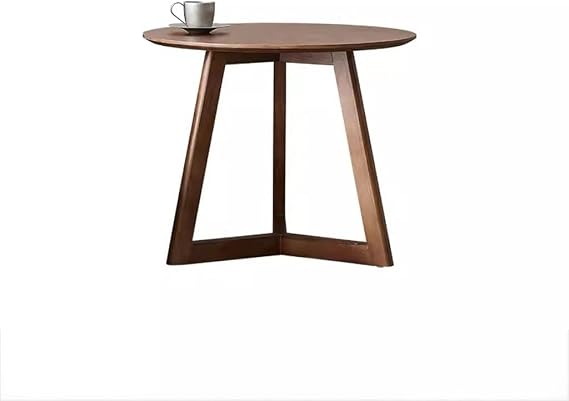 Coffee Table Small Modern Light Luxury Living Room Black Solid Wood Sofa Side Tables Corner Tables for Home Use Living Room Tables(A)