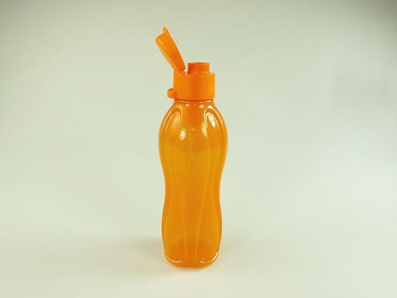 Tupperware to go ECO 500 ml Turuncu parlak şişe meyve suyu su şişesi Öko 10307