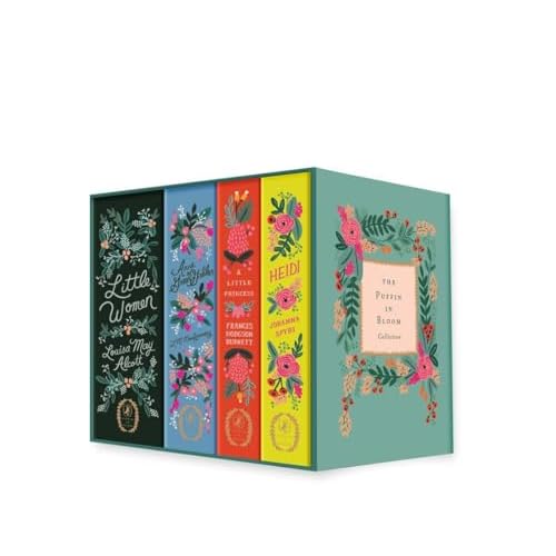 The Puffin in Bloom 4-Book Collection: Anne of Green Gables, Heidi, Little Women, and A Little Princess Hardcover November 3, 2015