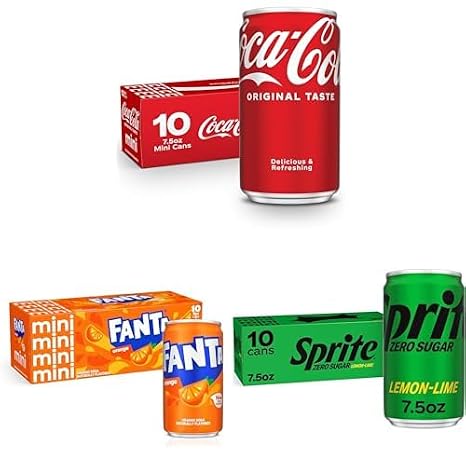 3 pack Mini cans