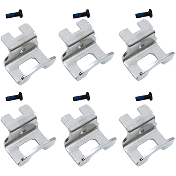 6PCS CMSTC4VT Versatrack Garage Hooks, Cordless Hang Belt Hook with Screws for Craftsman Clip