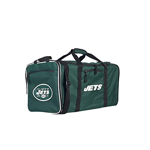 Northwest NFL New York Jets Unisex-Adult Steal Duffel Bag, 28 x 11 x 12, Steal