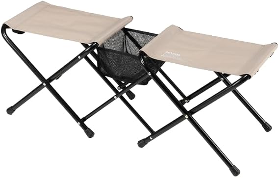 Collapsible Stool Folding Stool Portable Stool Double Camping Chair Camping Stool Pop up Stool Portable Seat Backpack Stool Camp Stool Two Person Camping Chair