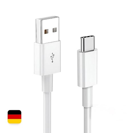 Woyax by Deji USB to Type C Charging and Data Cable 1.2m WHITE Compatible with Samsung Xiaomi Oppo Reeder Huawei