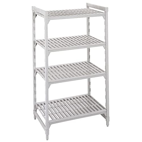 Cambro CPU185472V4480 Camshelving Premium Starter 4V 18X54X72 Speckled Gray 1 Each