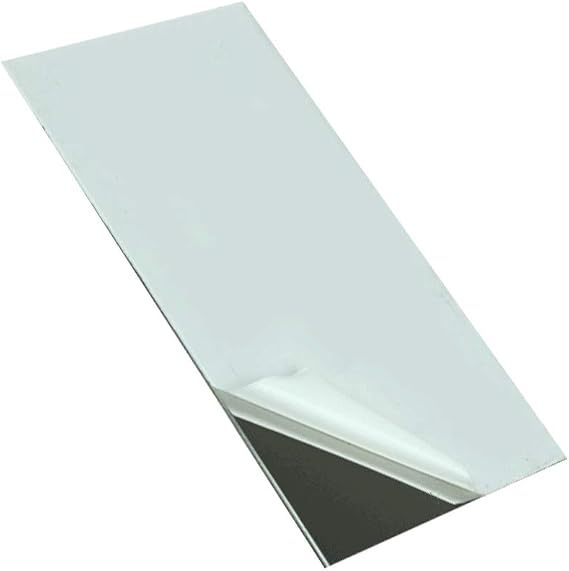 304 Stainless Steel Sheet,Mirror Surface Polishing Finish, Metal raw Materials-200X300MM Thick:1mm