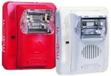 Gentex GES3-24WW 24VDC Selectable Candela Low Profile Evacuation Strobe - Off-White Faceplate