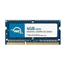 OWC 4GB DDR3L 1866 PC3L-14900 CL13 1Rx8 204-pin 1.35V Non-ECC SODIMM Memory RAM Module Compatible with Synology NAS DS218+ DS418play DS620slim DS718+ DS918+