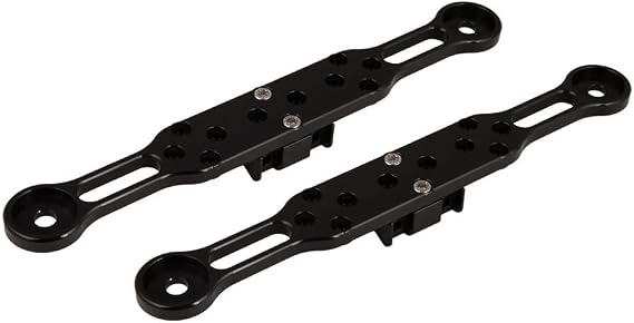 Axia Alloys MODMAX-BK Pair of Maxtrax Traction Board Mounts- Black