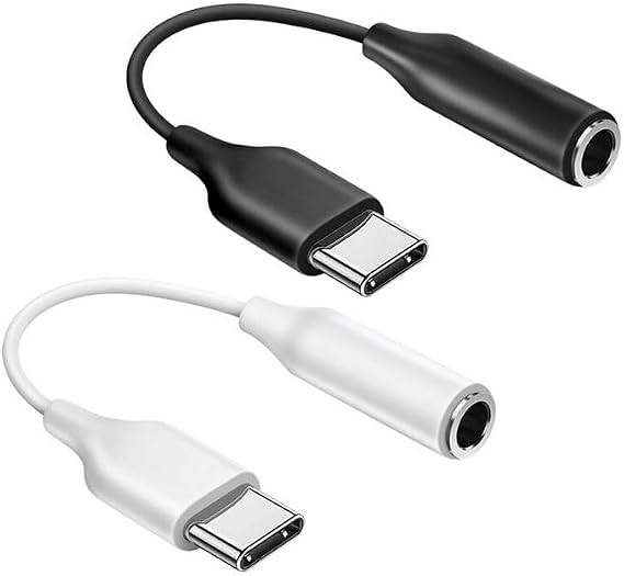 Ayex TYP-C İçin 3.5mm Kulaklık ve Mikrofon Adaptörü Siyah (Siyah)