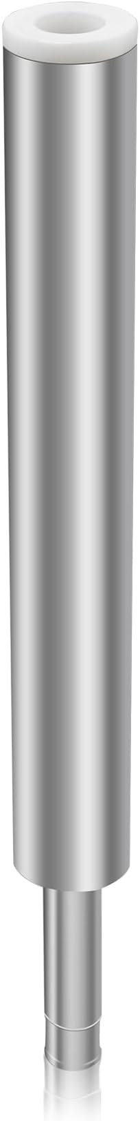 3/4" Pin Boat Seat Post Pedestal Posts Pole Fit for Various Ships - Round Jon Fishing Cruise Pontoon Flat Deck Bass Boats, Non-Threaded, Fixed Hgt., 1.5" Dia, Aluminum Alloy, Silver