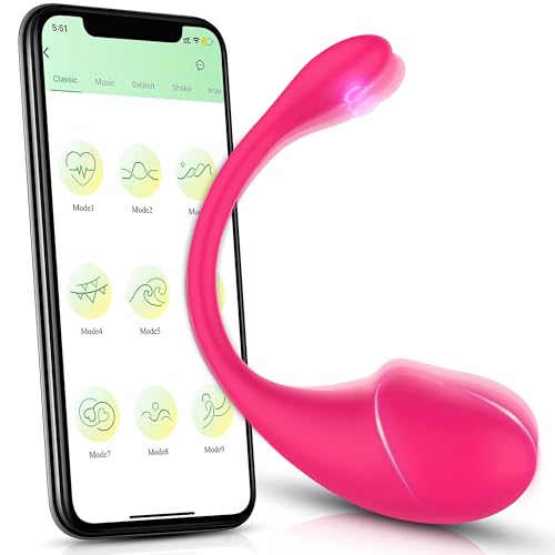 Remote Female Control Vibratierr for Women Date Night Panties, Female APP Vibators Toys 9 Modes 11121FA6