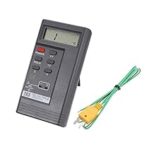 uxcell TES-1310 Digital Thermometer Temperature Reader Sensor,50 to + 1300 C