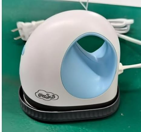 Mini Heat Press Machine, Small Heat Trasfer Machine for Crafts Blue