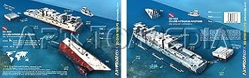 New Art to Media Underwater Waterproof 3D Dive Site Map - Arthur W Radford in Delaware/New Jersey (8.5 x 5.5 Inches) (21.6 x 15cm)/RFA
