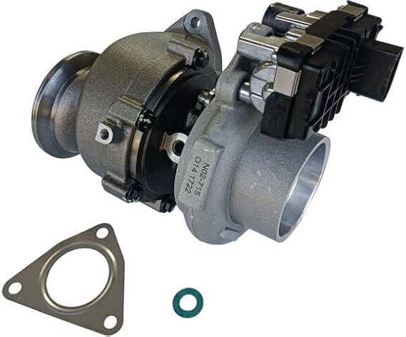 Turbocharger - with Actuator - Compatible with 2017-2019 Jaguar F-Pace 2.0L 4-Cylinder Jaguar Turbocharged Diesel