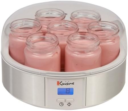 Euro Cuisine YMX750-230Volt - 50HZ Digital Automatic Electric Yogurt Maker (Not Suitable for USA Market)