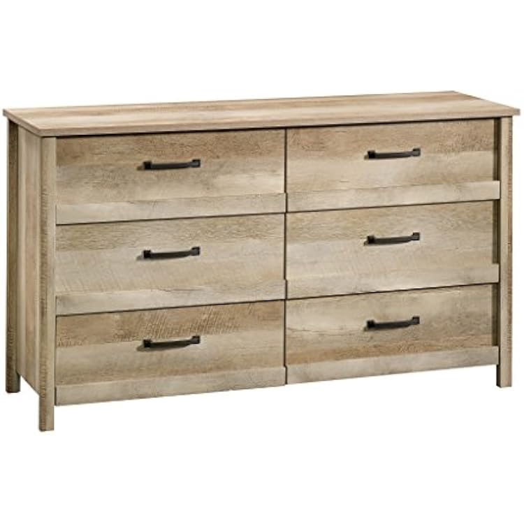 Sauder Cannery Bridge 6 Drawer Dresser, Lintel Oak finish