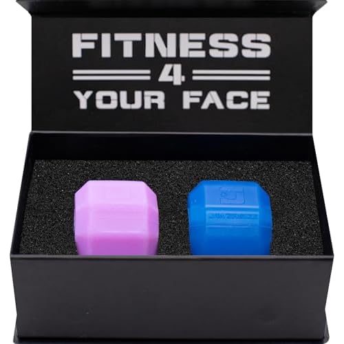 Jawzrsize Jaw Exerciser for Women - Double Chin Reducer, Facial Toner, Neck Exerciser for Younger and Healthier Look Helps Reduce Stress and Cravings Jawline Trainer Ladies Kit