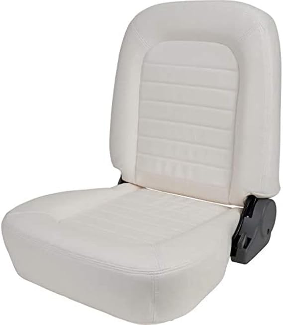 ProCar by Scat 80-1550-54L Beige Vinyl Racing Classic Low Back Recliner Left Seat