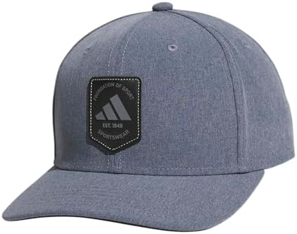 adidas Mens Scorecard High Crown Low Curve Brim Snapback Adjustable Fit Course Style Hat