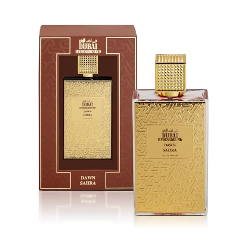 Dawn Sahra Eau de Parfum | Long-Lasting Vanilla, Praline, Dry Amber, Guaiacwood & Floral Bergamot Scent | 3.4 FL. OZ.  100 ML