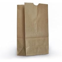 1 X Small Brown Paper Bags - 100 Pack