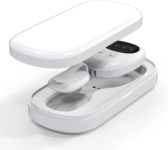 New Wireless Bed Wetting Alarm for Boys and Girls, USB-C Rechargeable Bedwetting Alarm with 3 Working Modes, Bed Wetting Solutions for Kids, Elderly, Night Time Potty Training for Kid (White)