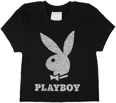 Soft Cotton Blend Babydoll Tee Shirt with Faux Rhinestone Print or Glitter Sizes S-XL