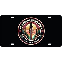 Humboldt Redwoods California Souvenir Car-Home Decoration Mini Metal License Plate 4.75 x 2.25 inch