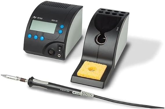 ersa RDS 80 electronically temperature-controlled soldering station, 80 W, 115 V