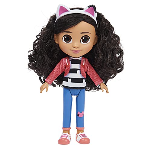 Gabbys Dollhouse, 8-inch Gabby Girl Doll, Kids Toys for Ages 3 and up