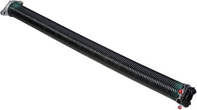 National Hardware N281-196 7680 Left Wind Torsion Spring in Plain Steel,.243 wire dia x 1-34 ins dia X 32 length