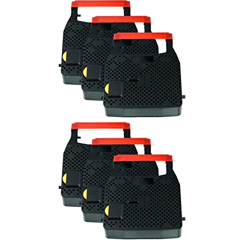 GRC T315 Compatible Ink Ribbon Replacement for Canonn AP11 Typewriter Ribbon, Bundle of 6 Black Ribbons