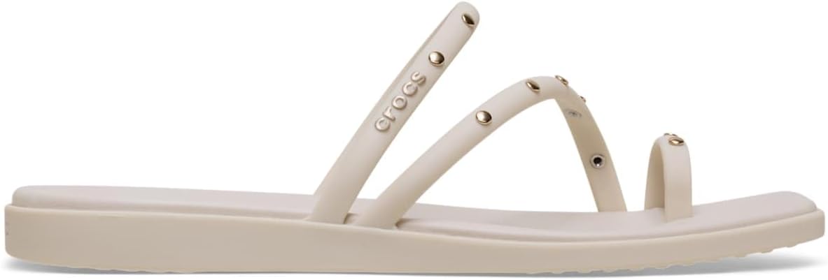 Crocs Women's Miami Studded Toe Loop Flat Sandals