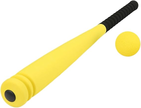 Foam Baseball Bat For Children With Soft EVA Coating And Non Slip Grip, Designed To Reduce During Practice