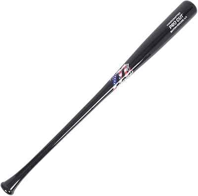 Marucci Sports - Black Maple Professional Cut USA, 33, Adult Wood Bat, Wood Bat MBMPCUSA-33