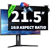4-Way Laptop Privacy Screen Shield 13.3 Inch, Removable 16:9 Aspect 360 Privacy Filter Screen Protector for 13.3 Inch Laptop Computer, Anti Glare Blue Light Slide Mount Tabs Cover for Generic Laptop