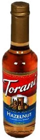 Torani Syrup, Hazelnut, 25.4- Fluid Ounce Bottles (Pack of 3)