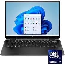 HP 2024 Spectre x360 2-in-1 Laptop 14 2880x1800 120Hz Touch 16-Core Intel Evo Core Ultra 7 155H Arc Graphics 32GB LPDDR5 4TB SSD Thunderbolt 4 WiFi BT Webcam Backlit KB Fingerprint Windows 10 Pro