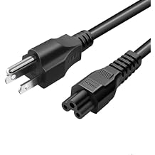 5Ft Mickey Mouse Power Cord,3 Prong Power Cord,AC Power Supply Cord,AC Adapter Laptop Notebook Computer Charger Cable.10 Aamp 125volt 120v 110v Plugs